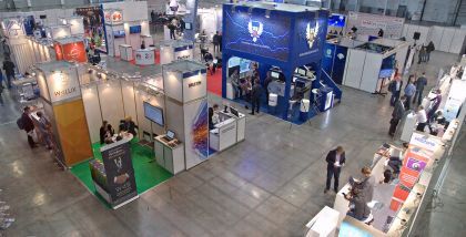 InfoSecurity Russia Отраслевая выставка по информационной и кибербезопасности вид павильона
