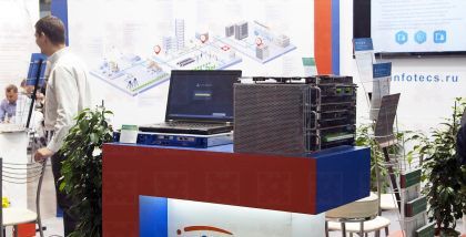 Infotecs на выставке InfoSecurity Russia фототчет Security Center 2017-2018 Основой защиты VoIP является VPN-решение ViPNet CUSTOM
