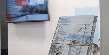 Identity_Blitz на выставке InfoSecurity Russia фототчет Security Center 2017-2018 возможность использовать одну учетную запись для входа во все веб-сайты и мобильные приложения компании. Входу в приложение предшествует процесс аутентификации — проверка, ч