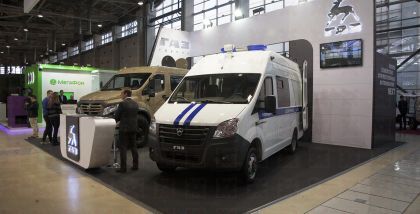 INTERPOLITEX Коммерческие автомобили - Группа ГАЗ демонстрирует технику на базе УРАЛов.