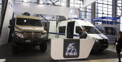 INTERPOLITEX Коммерческие автомобили - Группа ГАЗ Значительное место в общем объеме производства занимает продукция для вооружения Военно-воздушных сил