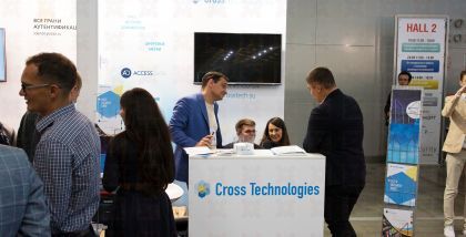 Решения Компании Cross Technologies на Выставке Инфосекьюрити. Стенд Кросс технолоджис на Infosecurity Фото отчет Security-Center