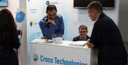 стенд Кросс технолоджис F5 презентация Эволюция архитектур безопасности предприятий. Вчера, сегодня, завтра Cross Technologies Инфосекьюрити фототчет Security Center