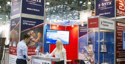 s-terra на выставке InfoSecurity Russia фототчет Security Center 2017-2018 Криптографическая библиотека ST разработана компанией «С-Терра СиЭсПи» и встраивается в VPN‑продукты свежей линейки версии 4.1: