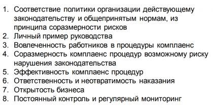 8 принципов комплаенс. ТБ Форум 2020 Москва