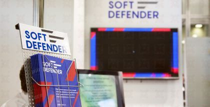 Компания softdefender на выставке InfoSecurity Russia фототчет Security Center 2017-2018 ЗАЩИТИТЕ СВОЙ БИЗНЕС от всех видов вредоносного ПО,   интернет мошеничества, от потери, кражи,   изменения конфиденциальной информации,   без необходимости доступа в