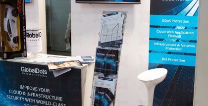 стенд GlobalDots F2 презентация Безопасность и скорость в архитектуре решений для глобальных рынков на примере опыта внедрения GlobalDots и Incapsula/Imperva Инфосекьюрити фототчет Security Center