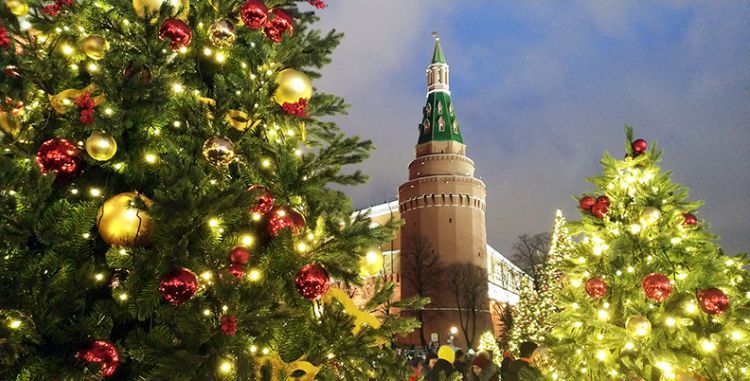 Москва Новогодняя 2018. Фоторепортаж с улиц Столицы.