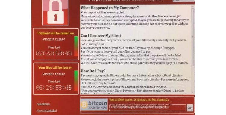 ESET: Эпидемия шифратора WannaCry