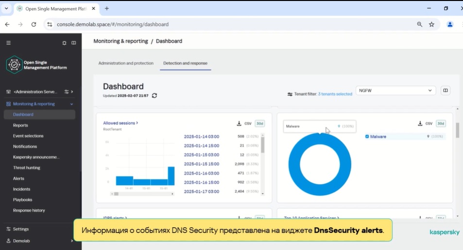 Лаборатория Касперского Tech. Мониторинг и инспектирование DNS-трафика