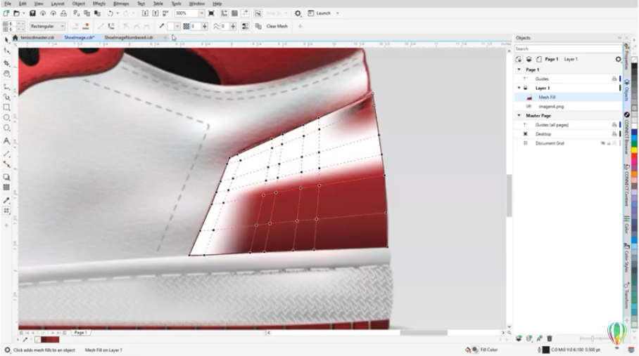 Работа с заливкой сетки в CorelDRAW | Windows. С помощью инструмента заливка сетки в CorelDRAW можно создать плавный переход цвета от одного участка к другому, что приведет к очень реалистичному цветовому градиенту. Corel, Купить CorelDRAW Graphics Suite, Купить САПР CorelCAD, Купить Corel Painter, Купить Corel Pinnacle Studio, Купить CorelDRAW Standard