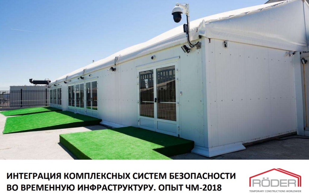 ИНТЕГРАЦИЯ КОМПЛЕКСНЫХ СИСТЕМ БЕЗОПАСНОСТИ ВО ВРЕМЕННУЮ ИНФРАСТРУКТУРУ. ОПЫТ ЧМ-2018