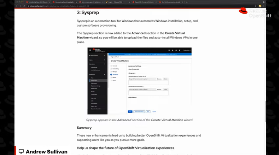 Спросите администратора OpenShift (Ep 48): Отключенное глубокое погружение. Что такое отключенная установка OpenShift и зачем она вам нужна? В этом эпизоде мы глубоко погрузимся в disconnected и рассмотрим развертывание отключенного кластера OpenShift. Отключенные установки контейнерной платформы OpenShift происходят, когда кластер OpenShift не подключен к Интернету, но есть и несколько других отличий, которые также вступают в игру. Мы обсудим зеркальные изображения, отключенные операторы и узнаем, действительно ли кластер необходимо отключить, чтобы установить отключенный. Мы также рассмотрим политику ImageContentSourcePolicy и способы повторного подключения отсоединенного кластера. Пожалуйста, присоединяйтесь, чтобы узнать больше и спросить нас о отключенном OpenShift. 