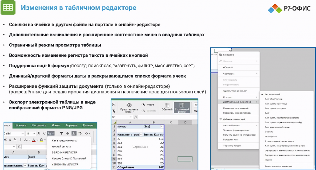 Вебинар «Релиз Р7-Офис 7.4.0. Внимание к деталям.». Презентация новых версий продуктов «Р7-Офис»: Редакторы, Р7-Органайзер, Корпоративный сервер и Р7-Команда. Р7-Офис, Купить Р7-Офис, Релиз Р7-Офис 7.4.0. Внимание к деталям