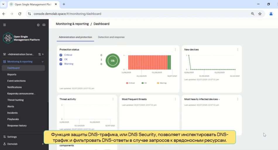 Лаборатория Касперского Tech. Мониторинг и инспектирование DNS-трафика