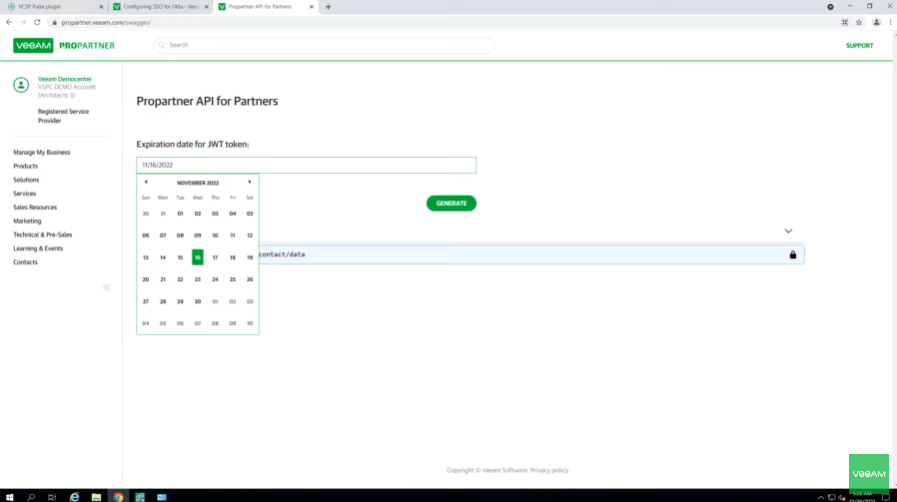 Одна консоль для управления ими всеми: Консоль поставщика услуг Veeam v6. Техническое Глубокое Погружение. НОВАЯ консоль поставщика услуг Veeam® v6 объединяет возможности отчетности об использовании лицензий в службах на базе Veeam и предоставляет НОВЫЕ функции и возможности.Посмотрите этот технический вебинар и демонстрацию, чтобы узнать, что нового в версии 6:Интеграция с порталом VCSP PulseСбор данных об использовании лицензий из Veeam ONE™ и Veeam Backup для установок Microsoft Office 365Поддержка SAML и другие улучшения безопасностиУлучшено удаленное управление резервным копированием и репликацией Veeam™И даже больше!Veeam Software