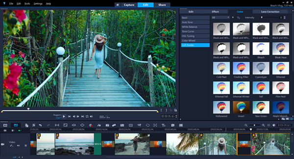 ПОВЫШЕННАЯ! Удобство использованияVideoStudio Ultimate 2021 - повышенное удобство использованияИспытайте более простой и эффективный рабочий процесс с обновленным интерфейсом, мощными инструментами для творчества и повышенной производительностью.
