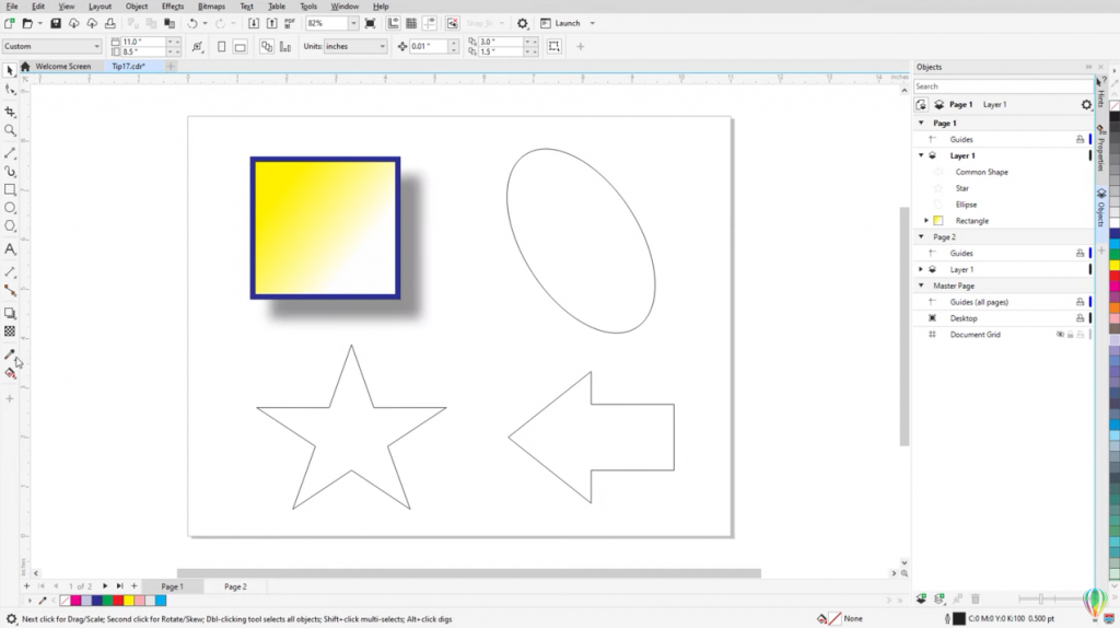 20 советов по повышению производительности в CorelDRAW | Windows и Mac. Получите максимальную отдачу от CorelDRAW® с помощью этих быстрых и простых советов по повышению производительности. Corel, Купить CorelDRAW Graphics Suite, Купить САПР CorelCAD, Windows, Mac